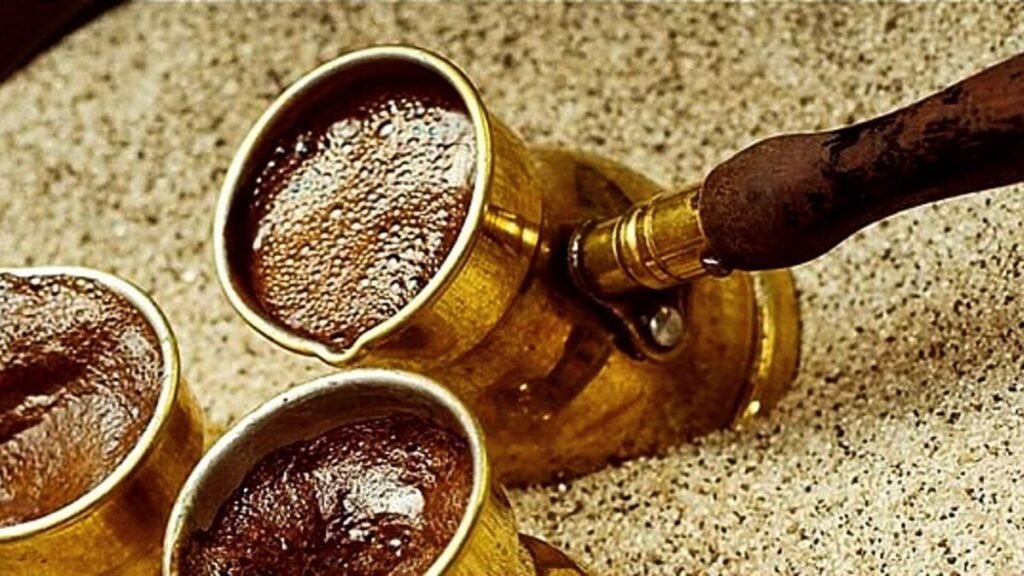 preparar cafe turco